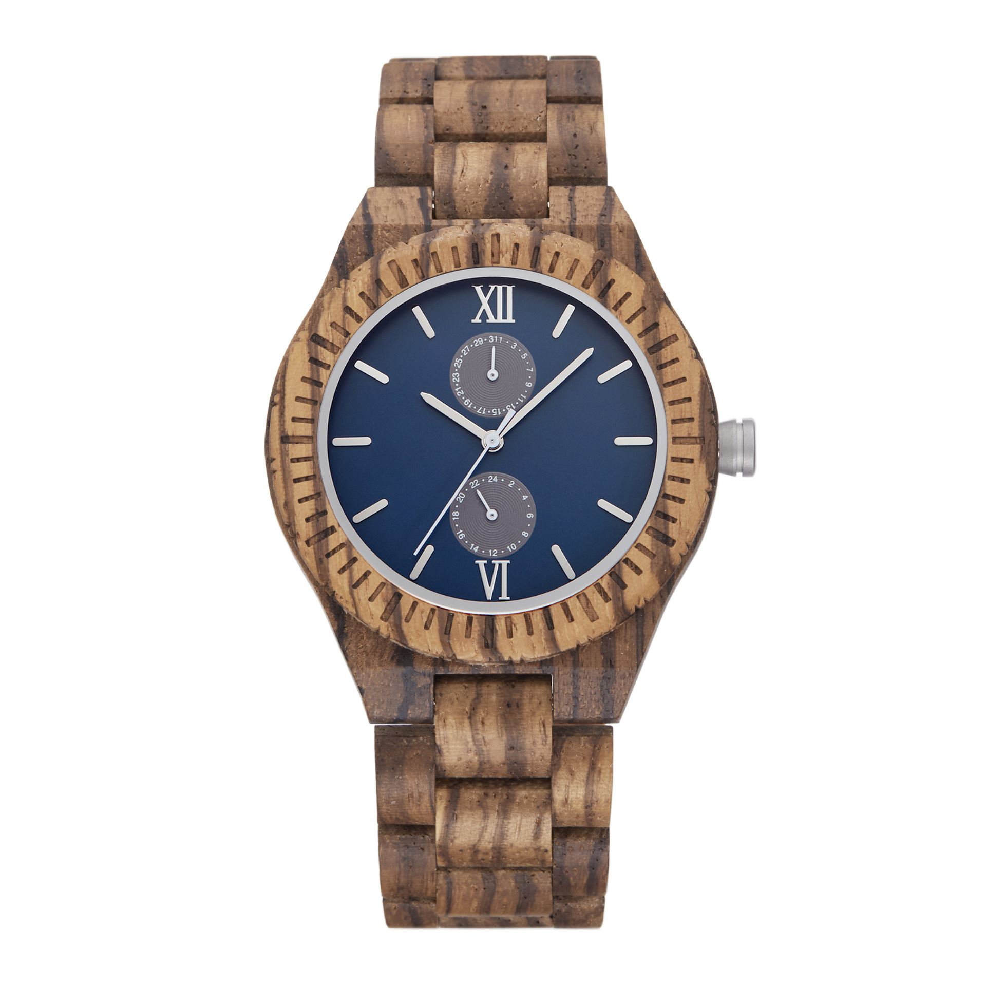 Smartwatch Imported Watches For Men - Men’s Multifunctional Wooden Watch: Sandalwood Case
