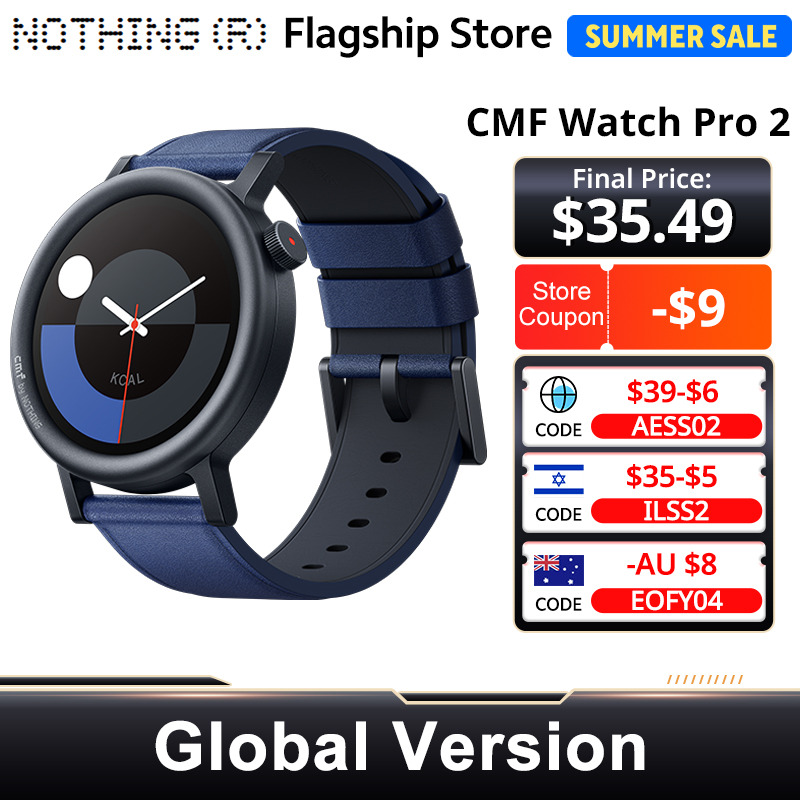 Timex Watches Smartwatch - CMF by Nothing Watch Pro 2