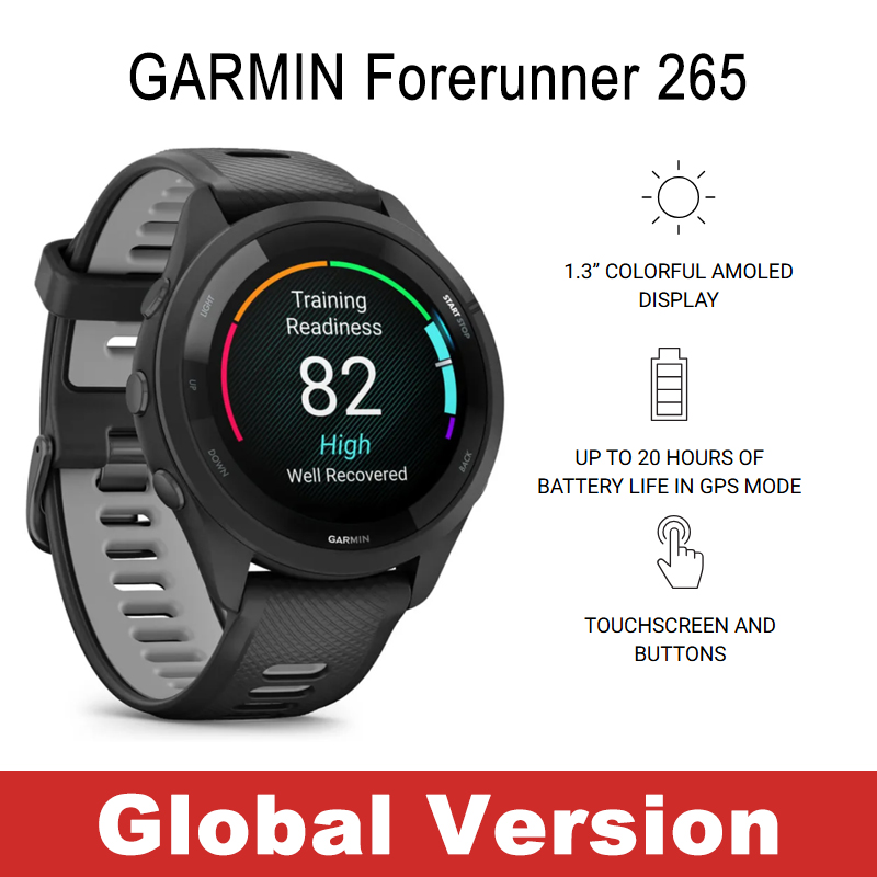 Timex Watches Smartwatch - Garmin Forerunner 265 Running Smartwatch Built