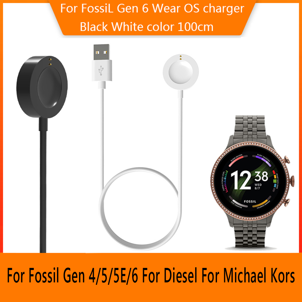 Fossil Watches Smartwatch Gen 6 - Smartwatch Charging Cable for Fossil Gen6/Gen5/Gen4/Venture/Explorer/Diesel