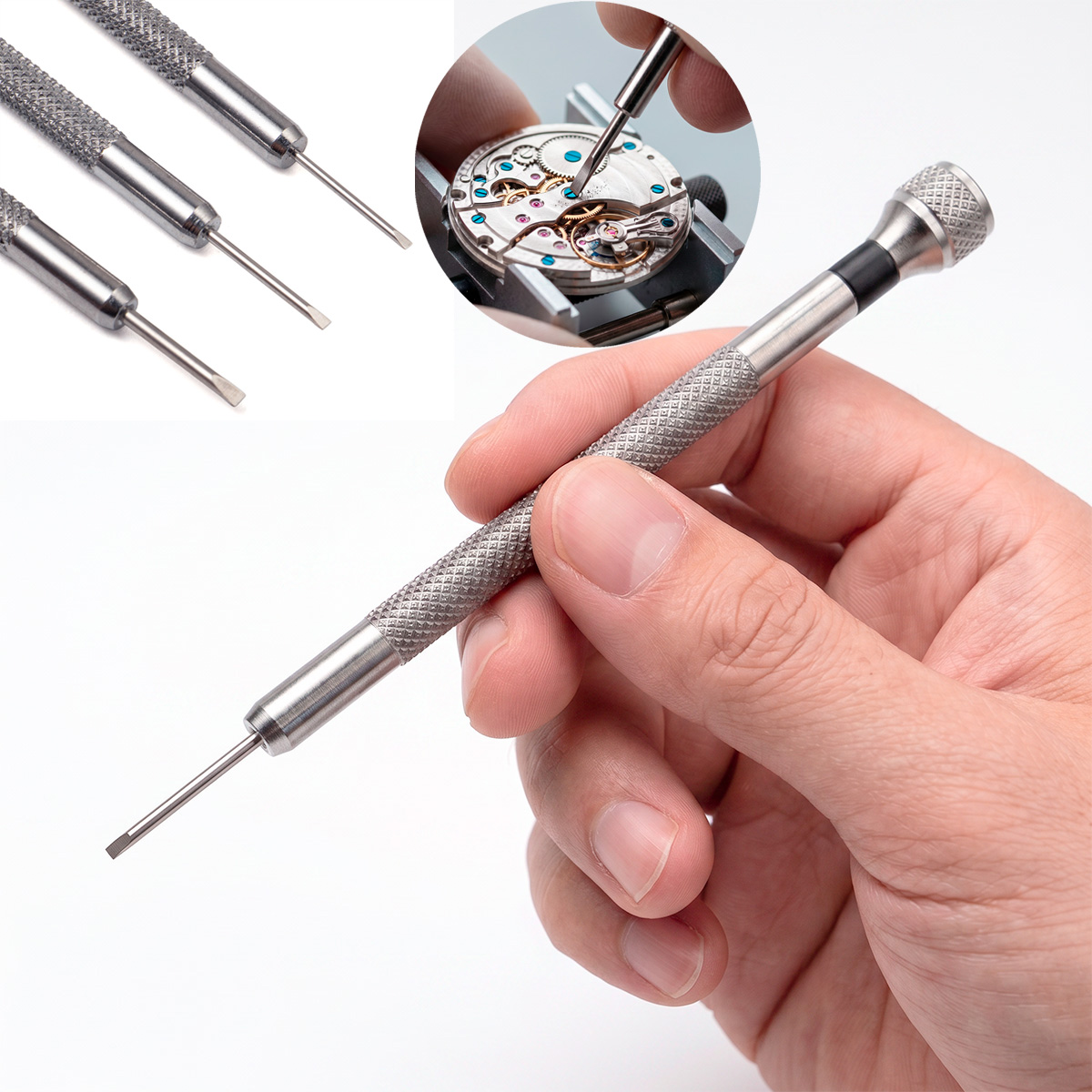 Watchmaker Screwdriver - high quality 8-Piece Flat Small Screwdriver