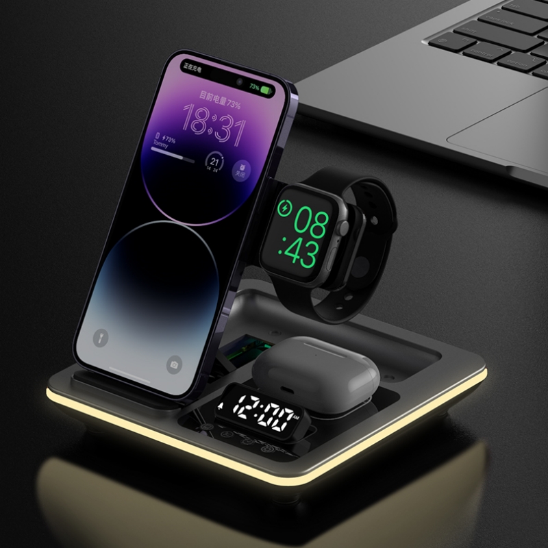 Smartwatch Watches Compatible With Iphone - 5 in 1 Warm Light Wireless