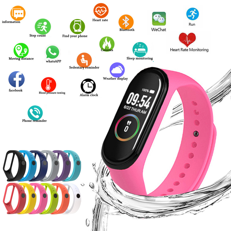 Smartwatch Branded Watches For Women - M4 Smart Watchs Sport Wristbands For