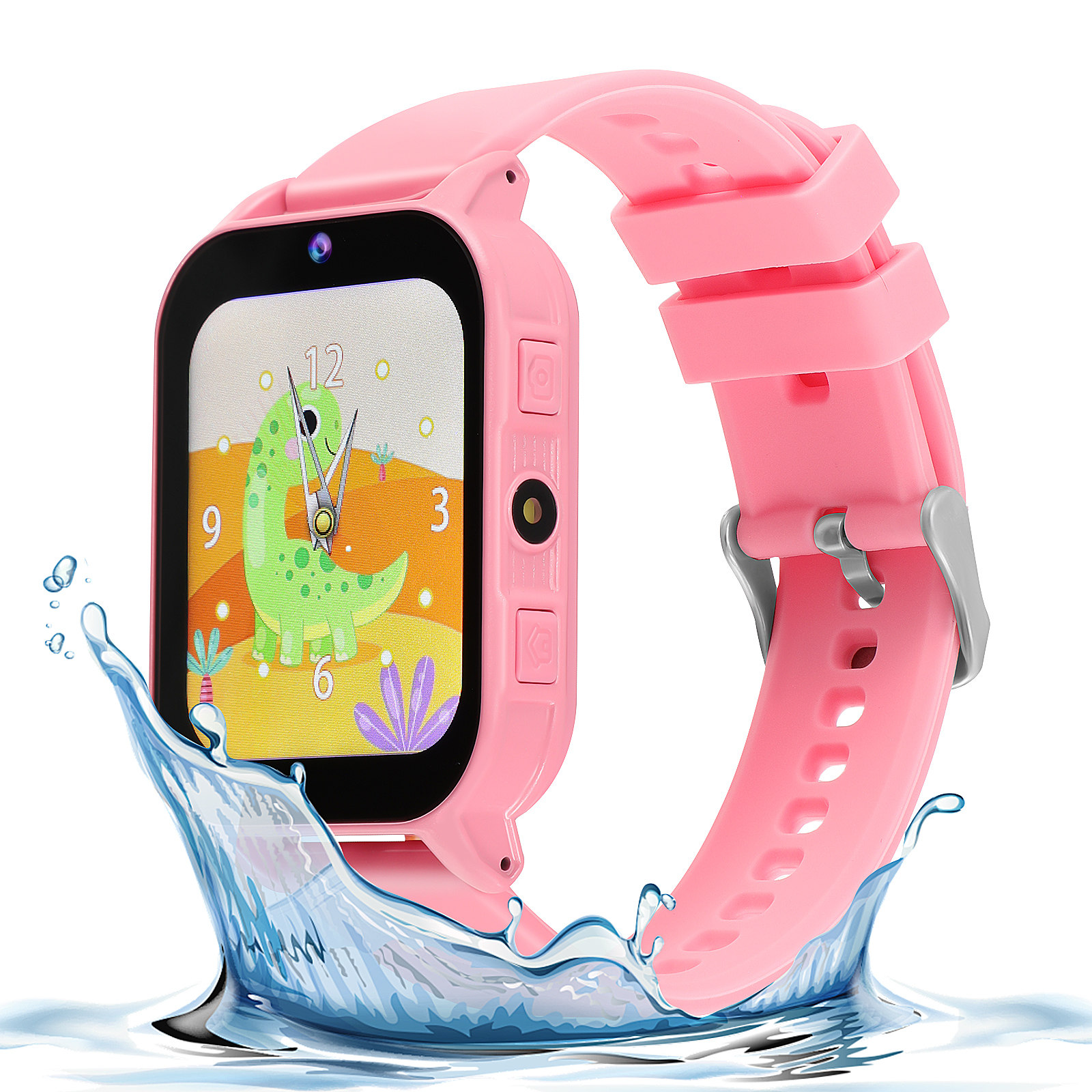 Smartwatch Pink Watches For Kids - Kids Watch with Games Education Touchscreen
