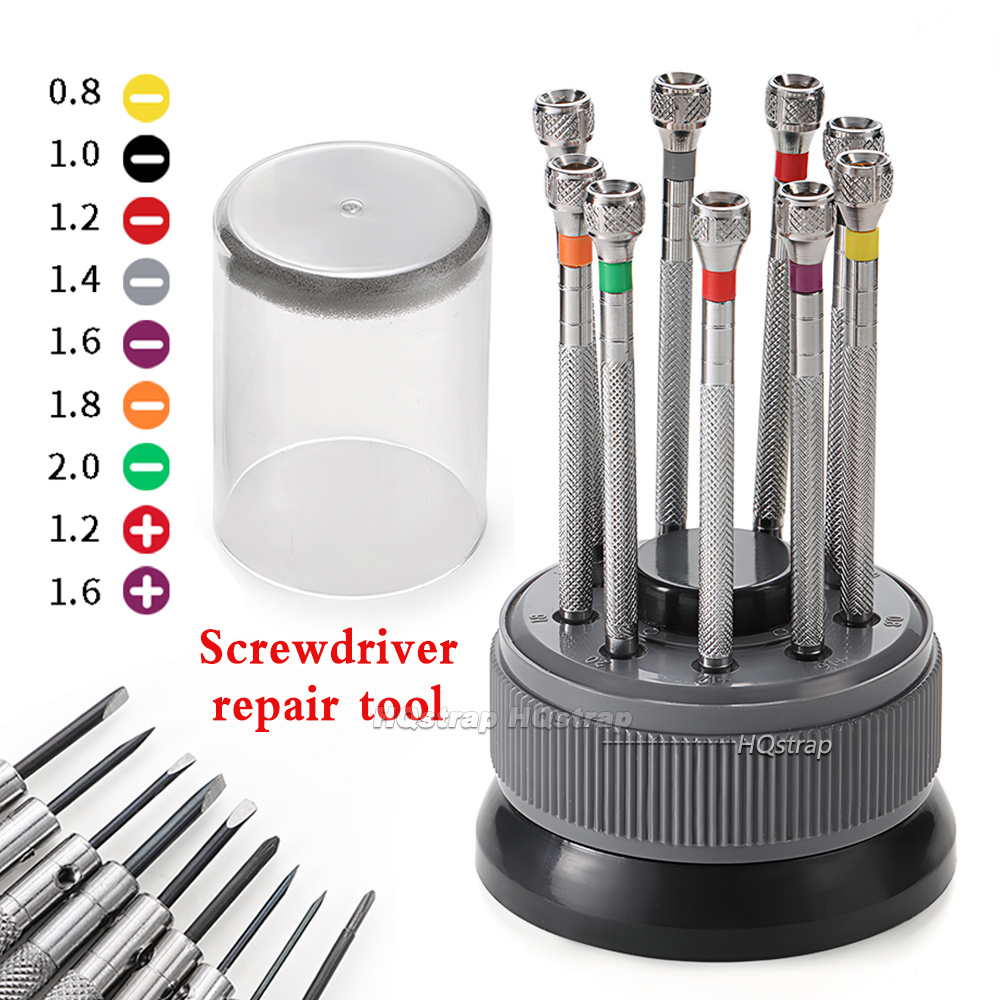 Watchmaker Screwdriver - 9 PCS Screwdriver Watch Repair Tool