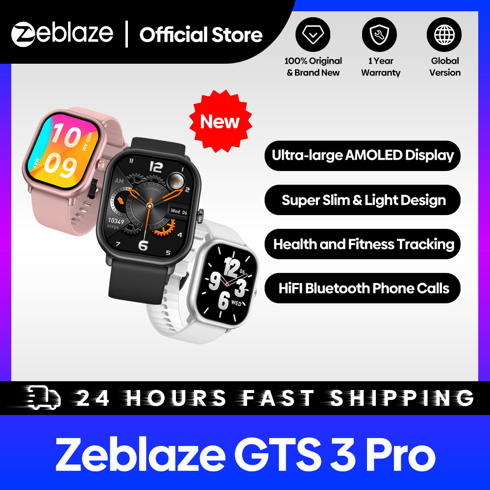 Hybrid Smartwatch - New Zeblaze GTS 3 Pro Voice