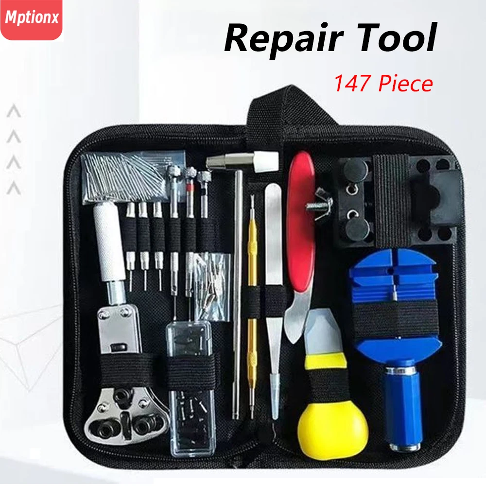 Watchmaker Screwdriver - 147 Pcs Watch Opener Repair Tool
