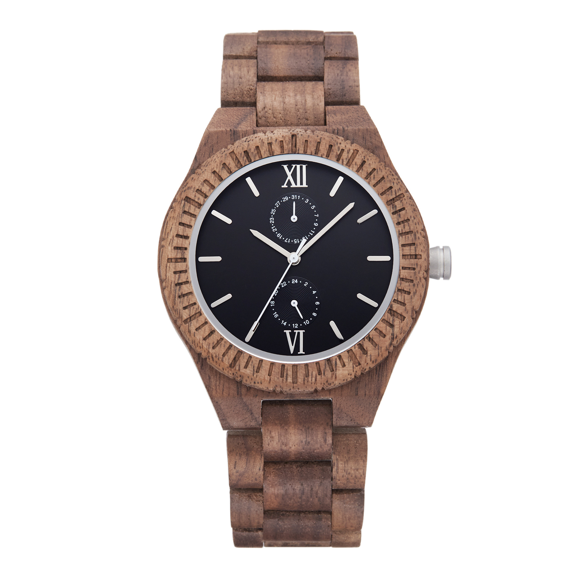 Men’s Multifunctional Wooden W - Smartwatch Imported Watches For Men 评论和价格