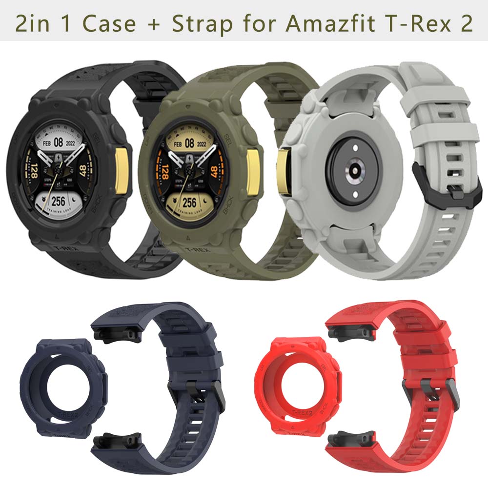 Silicone Strap&Case For Huami  - Smartwatch Watches For Women Smart 评论和价格