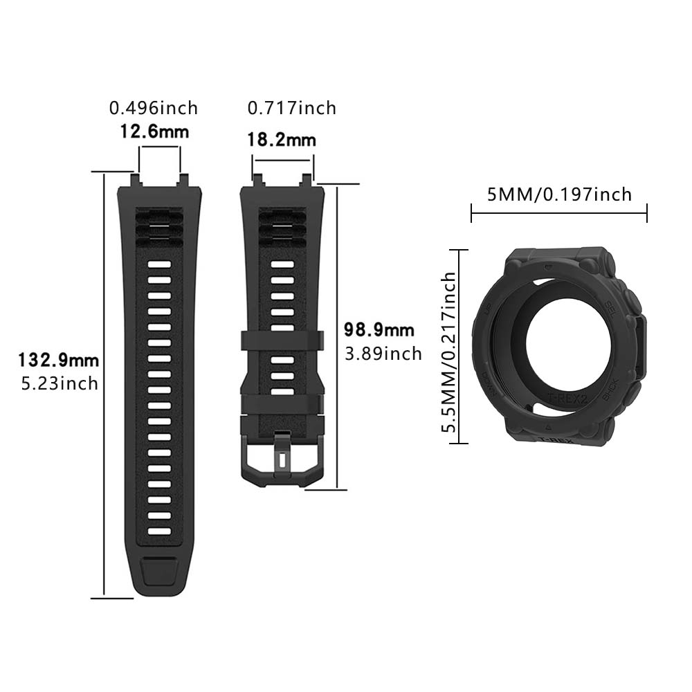 Silicone Strap&Case For Huami  - Smartwatch Watches For Women Smart 评论和价格