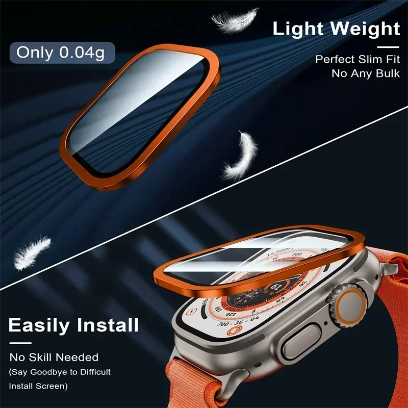2PCS Titanium Metal Frame for  - Smartwatch Watches For Women 评论和价格