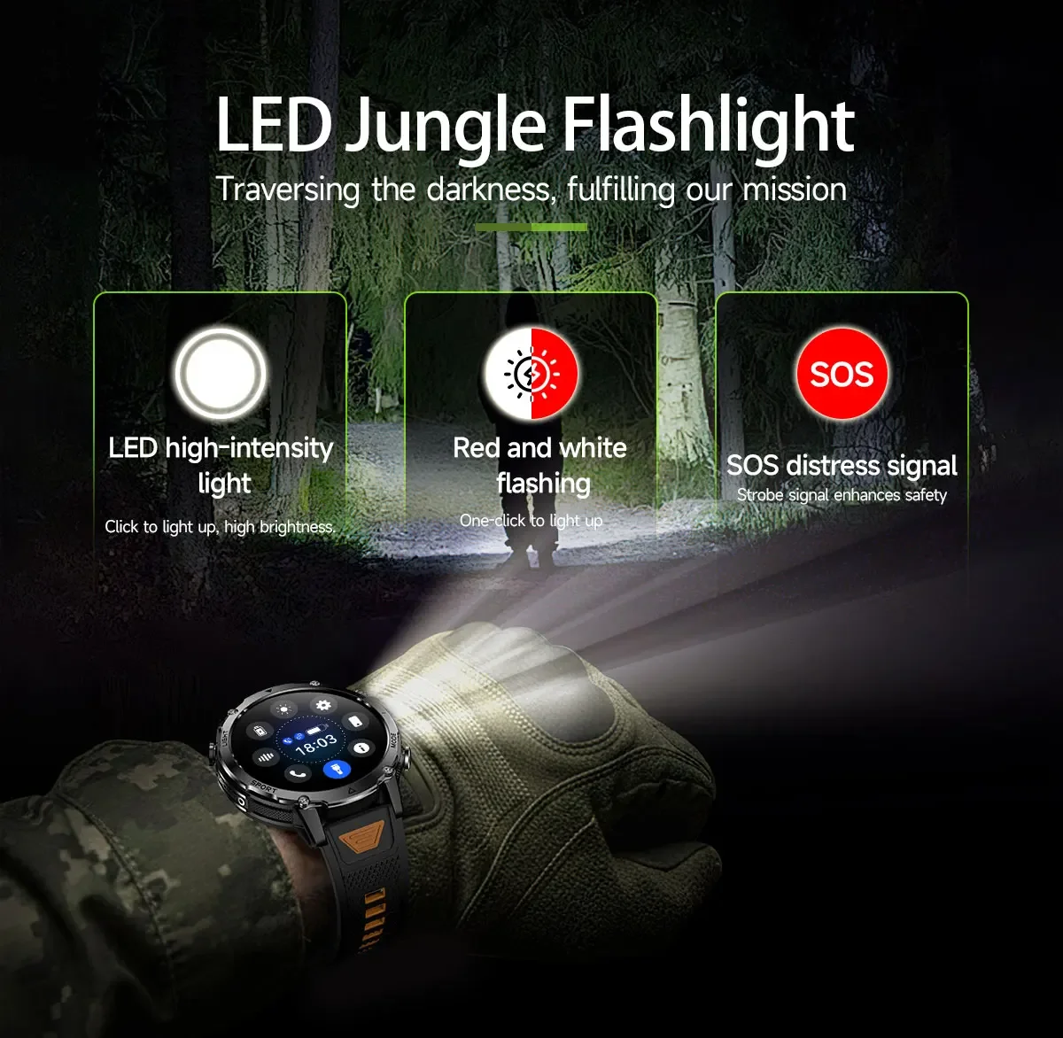 Brand+1400mAh Big Battery Smar - Smartwatch Branded Watches For Men 评论和价格