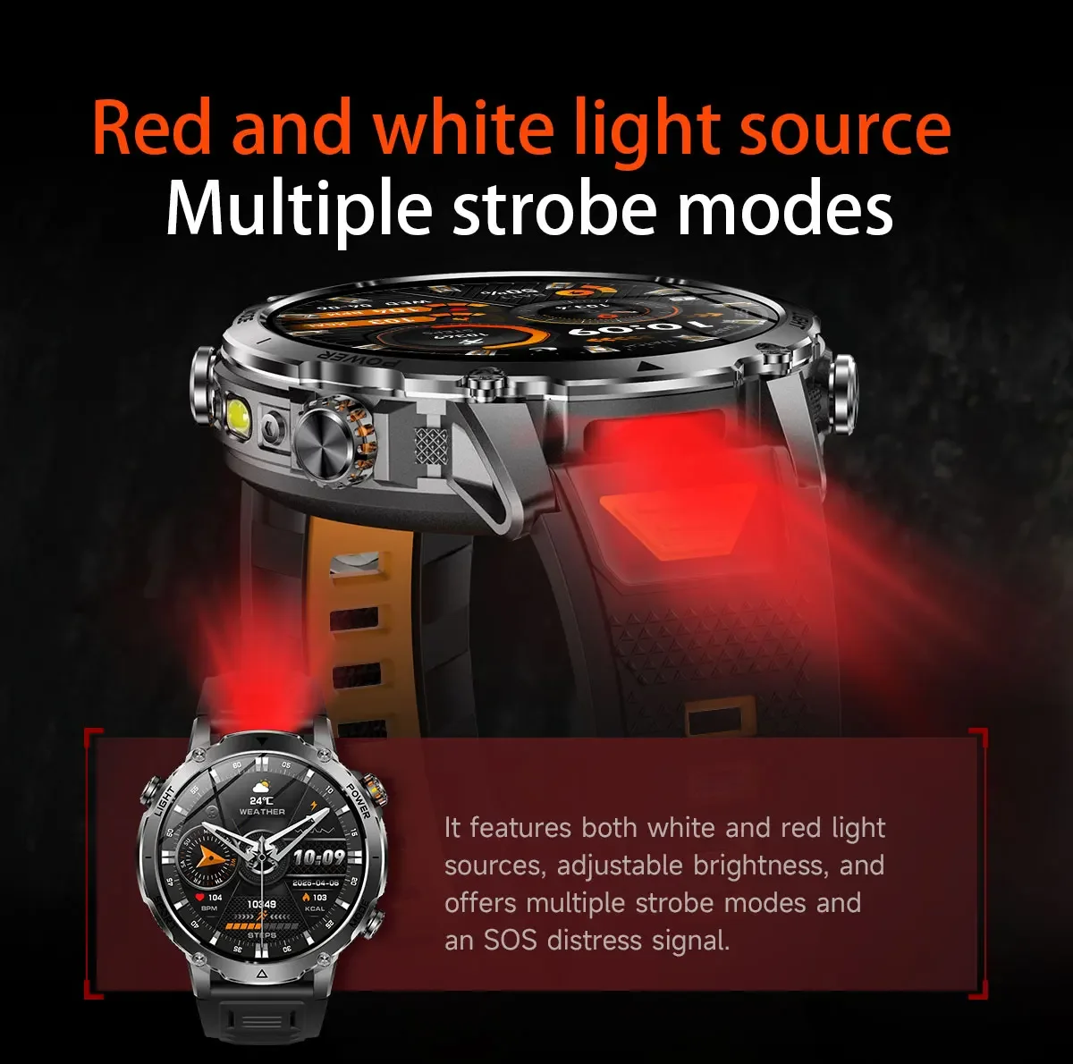 Brand+1400mAh Big Battery Smar - Smartwatch Branded Watches For Men 评论和价格