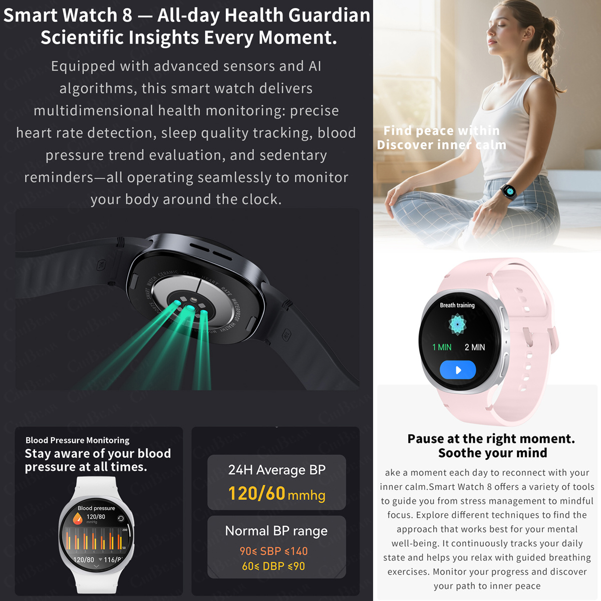 2026 New Watches 8 Mini GPS Tr - Hybrid Smartwatch 评论和价格