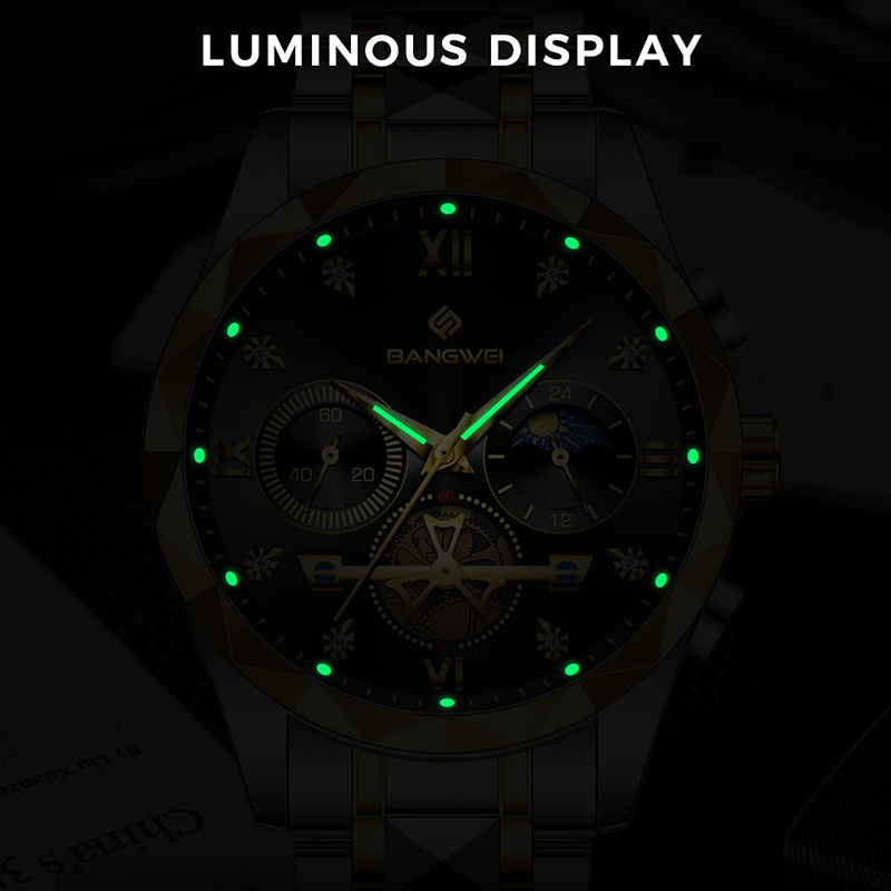 BANGWEI Mens Watches LIGE Top  - Smartwatch Branded Watches For Men 评论和价格