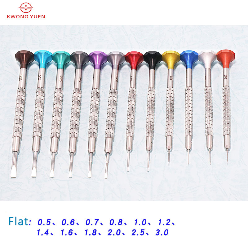 KWONG 12 PCS Precision Screwdr - Watchmaker Screwdriver 评论和价格