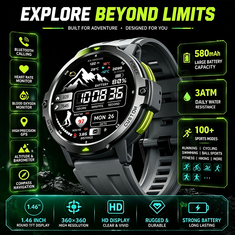 Bluetooth Smart Watch Compass  - Timex Watches Smartwatch 评论和价格