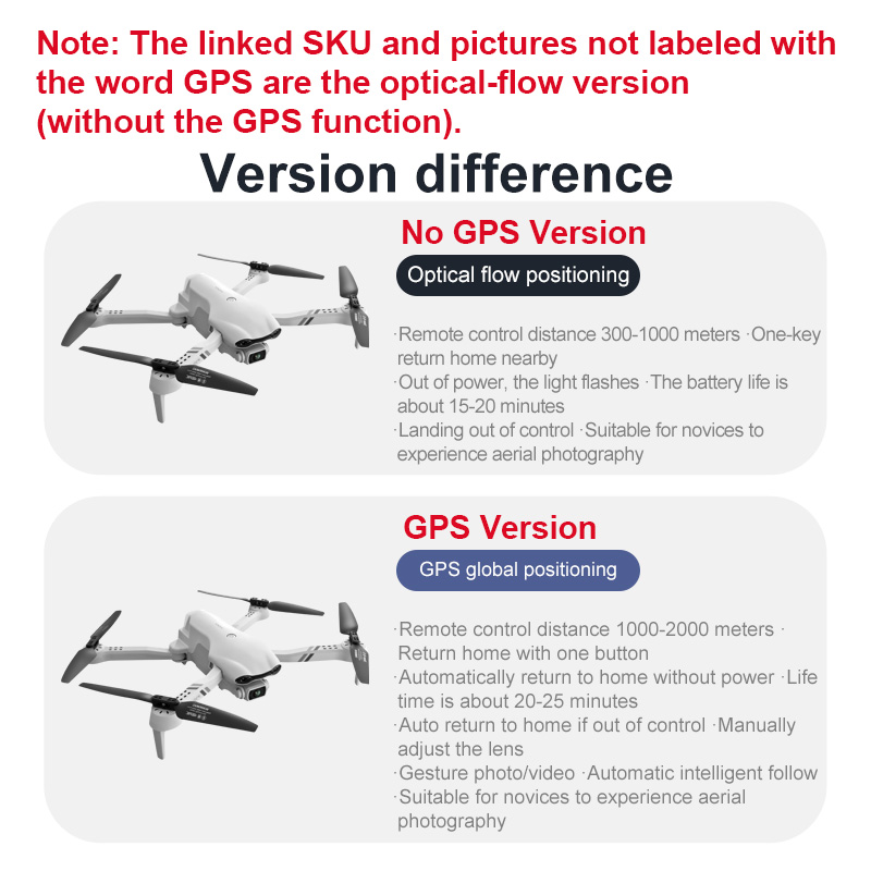 4DRC F10 RC Drone GPS 6K HD Du - Hybrid Smartwatch 评论和价格