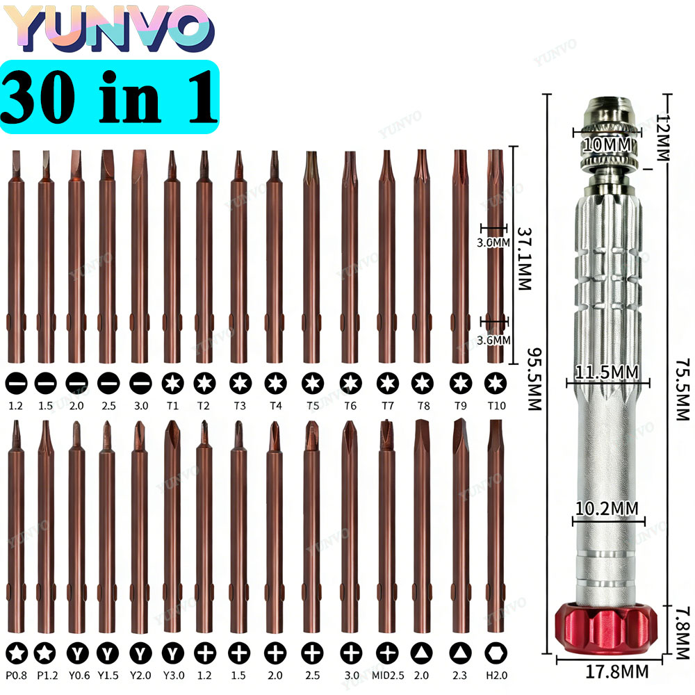 30 in 1 Magnetic Precision Scr - Watchmaker Screwdriver 评论和价格