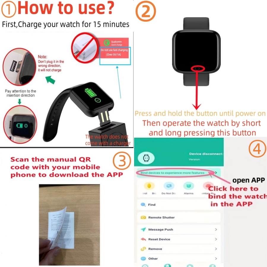 Smart Watch Message Remind Mus - Smartwatch Watches For Women Smart 评论和价格