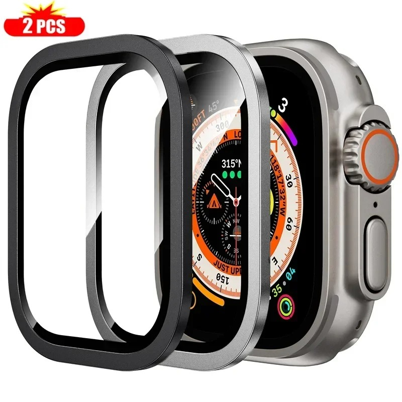2PCS Tempered Glass for Apple  - Smartwatch Watches For Women 评论和价格