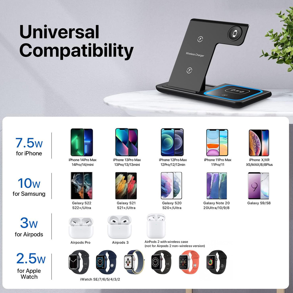 Wireless Charger Holder Stand  - Smartwatch Watches Compatible With Iphone 评论和价格