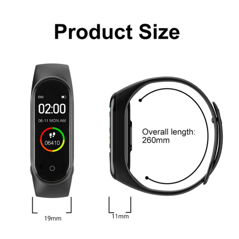 M4 Smart Watchs Sport Wristban - Smartwatch Branded Watches For Women 评论和价格