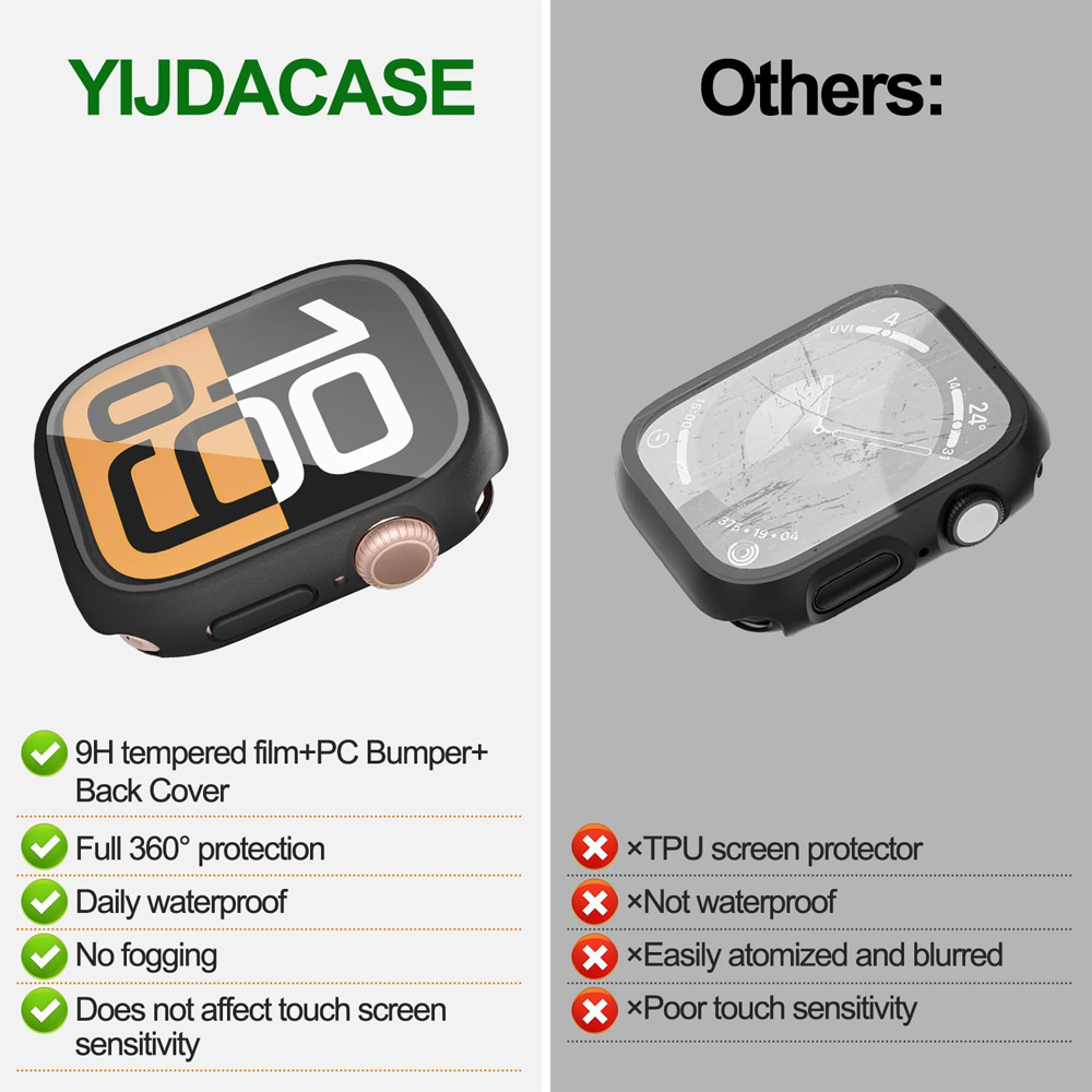 360 Protective Case for Apple  - Smartwatch Watches For Women Smart 评论和价格