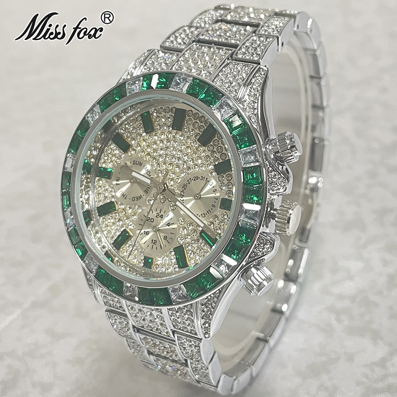 Luxury Brand MISSFOX Sliver Gr - Smartwatch Branded Watches For Men 评论和价格