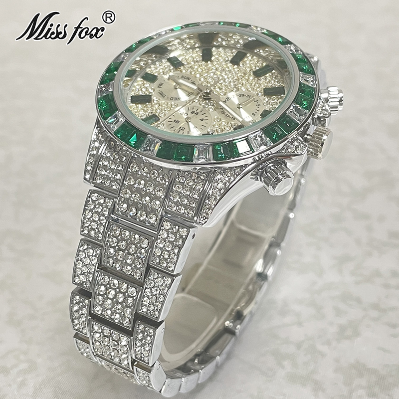 Luxury Brand MISSFOX Sliver Gr - Smartwatch Branded Watches For Men 评论和价格