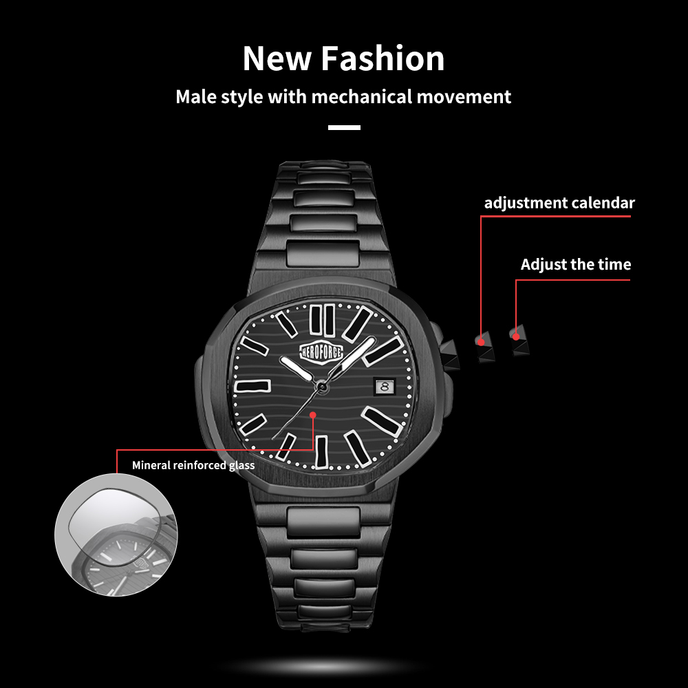 HEROFORCE New Sapphire Waterpr - Smartwatch Branded Watches For Men 评论和价格