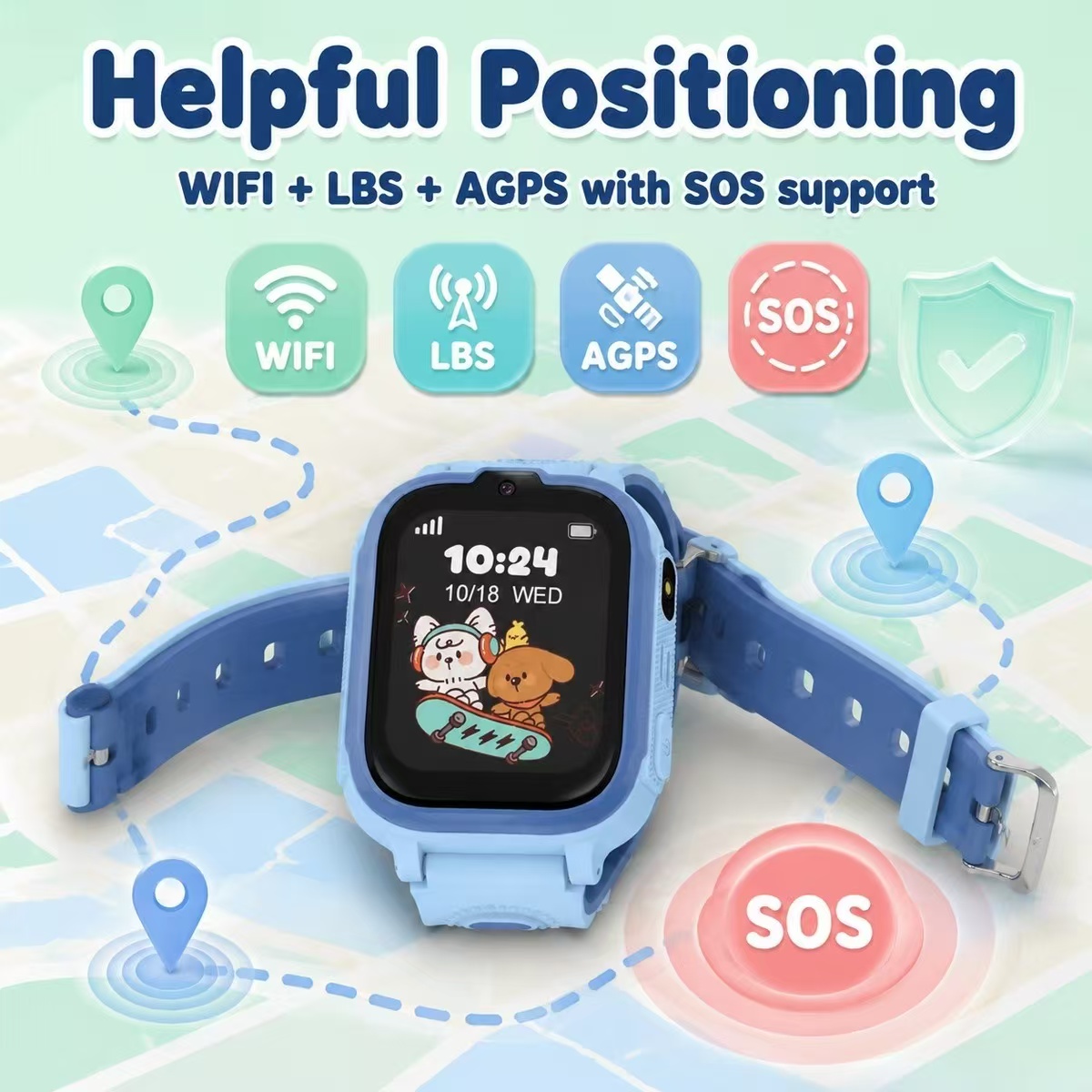 DH28 Kids Smart Watch 1.83