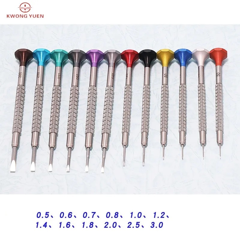 Kwong YUEN Screwdrivers for Wa - Watchmaker Screwdriver 评论和价格
