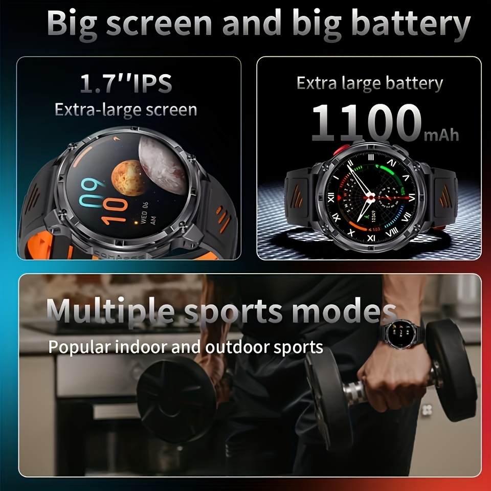 New T-REX3 Ultra 1100mAh Batte - Hybrid Smartwatch 评论和价格