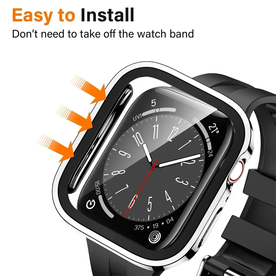 Glass+cover For Apple Watch ca - Smartwatch Watches For Women Smart 评论和价格