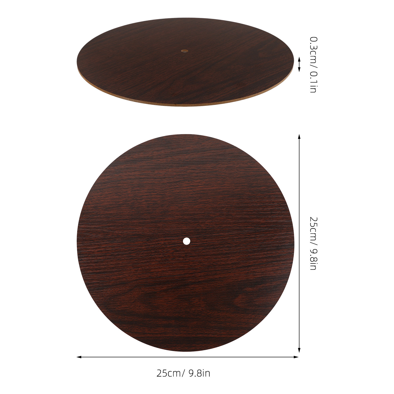 Wood Grain Clock Dial Round Bl - Kids Watches Not Smartwatch 评论和价格