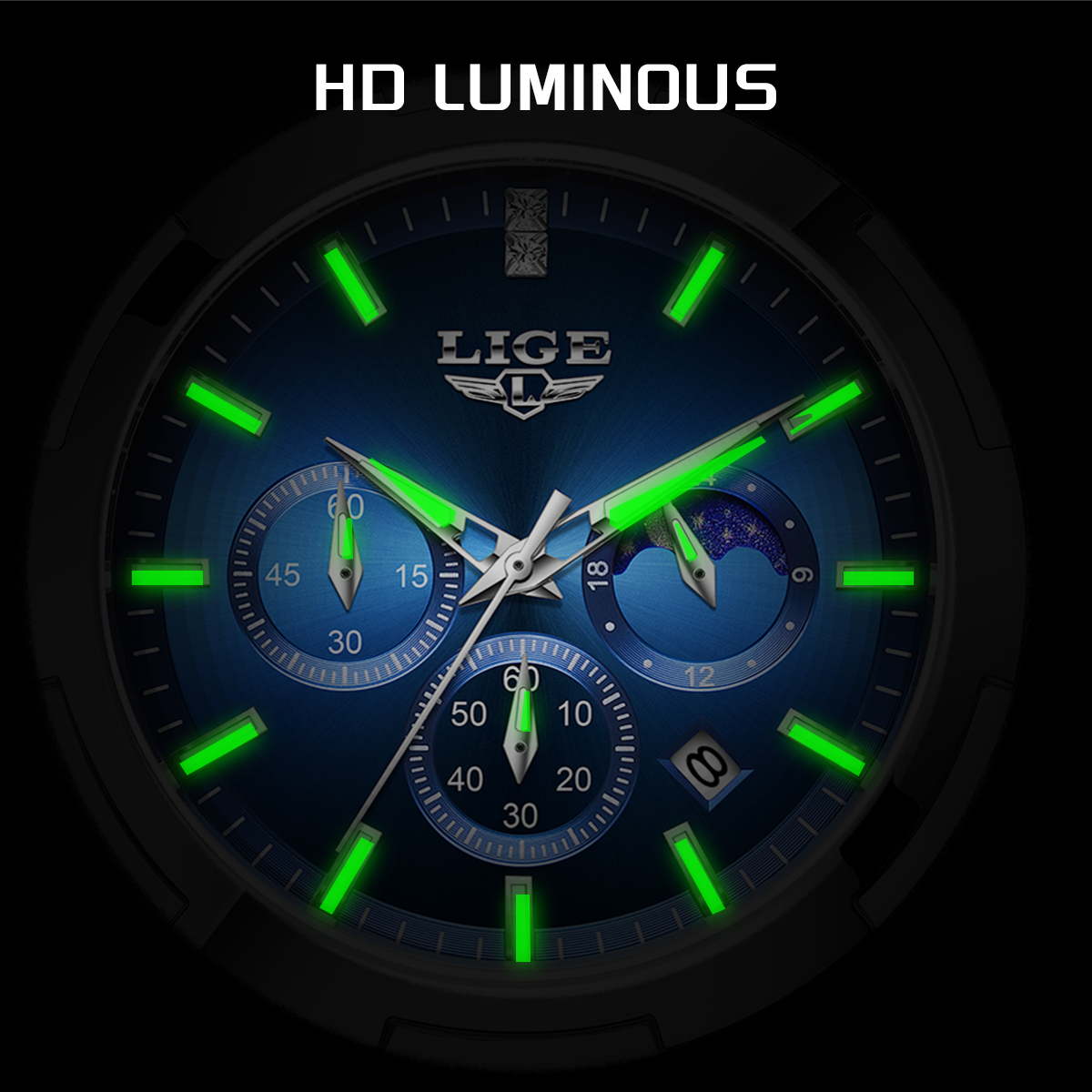 LIGE Top Brand Luxury Watch Wo - Smartwatch Branded Watches For Women 评论和价格