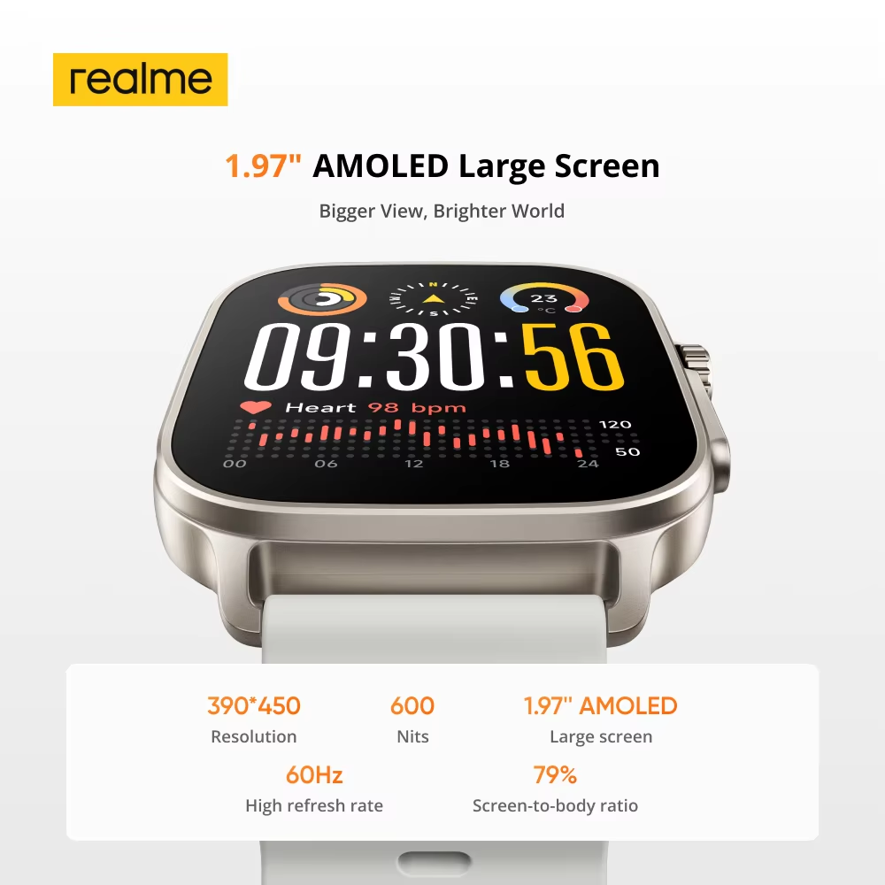 Global Version realme watch 5  - Hybrid Smartwatch 评论和价格