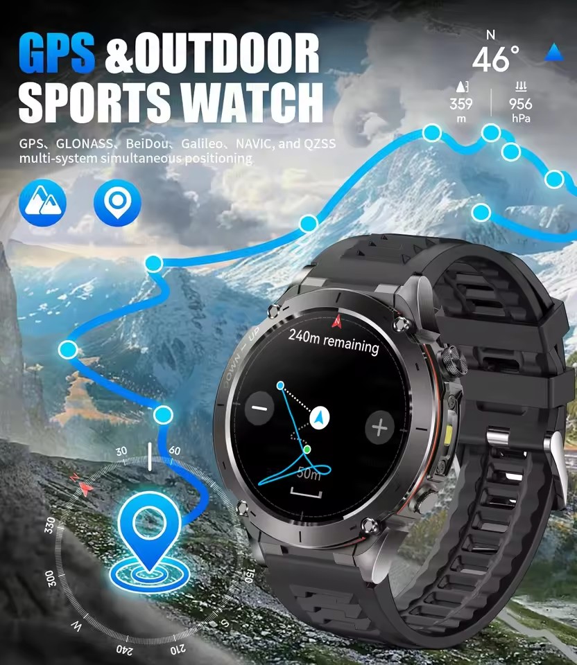 2026 New GUHUAVMI Men Military - Smartwatch Branded Watches For Men 评论和价格