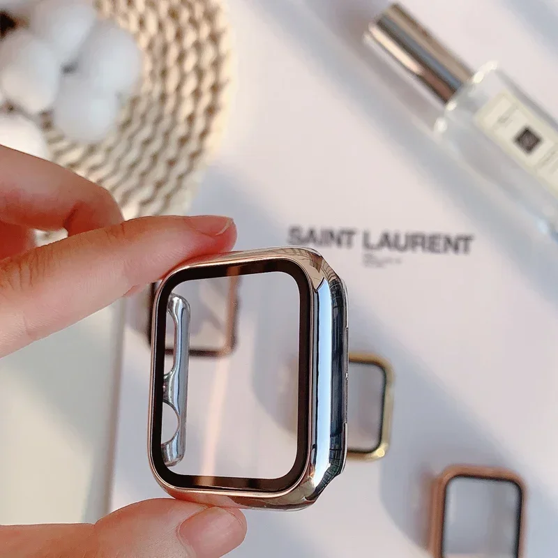 Glass+case For Apple Watch ban - Smartwatch Watches For Women Smart 评论和价格