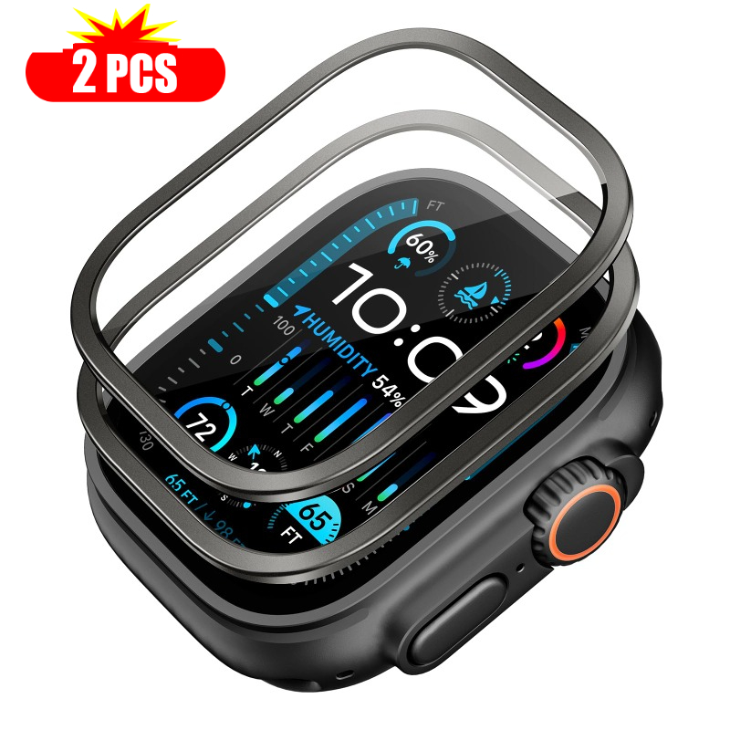 2pcs Tempered Glass for Apple  - Smartwatch Watches For Women 评论和价格
