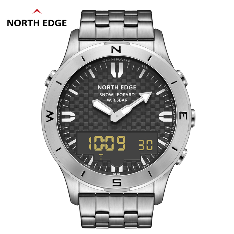 NORTH EDGE Men's Sports Digita - Hybrid Smartwatch 评论和价格